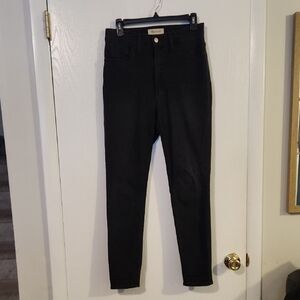 Madewell Women's Black Skinny Jeans